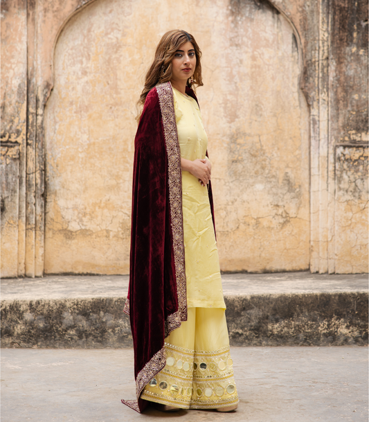 Kurta with plazzo